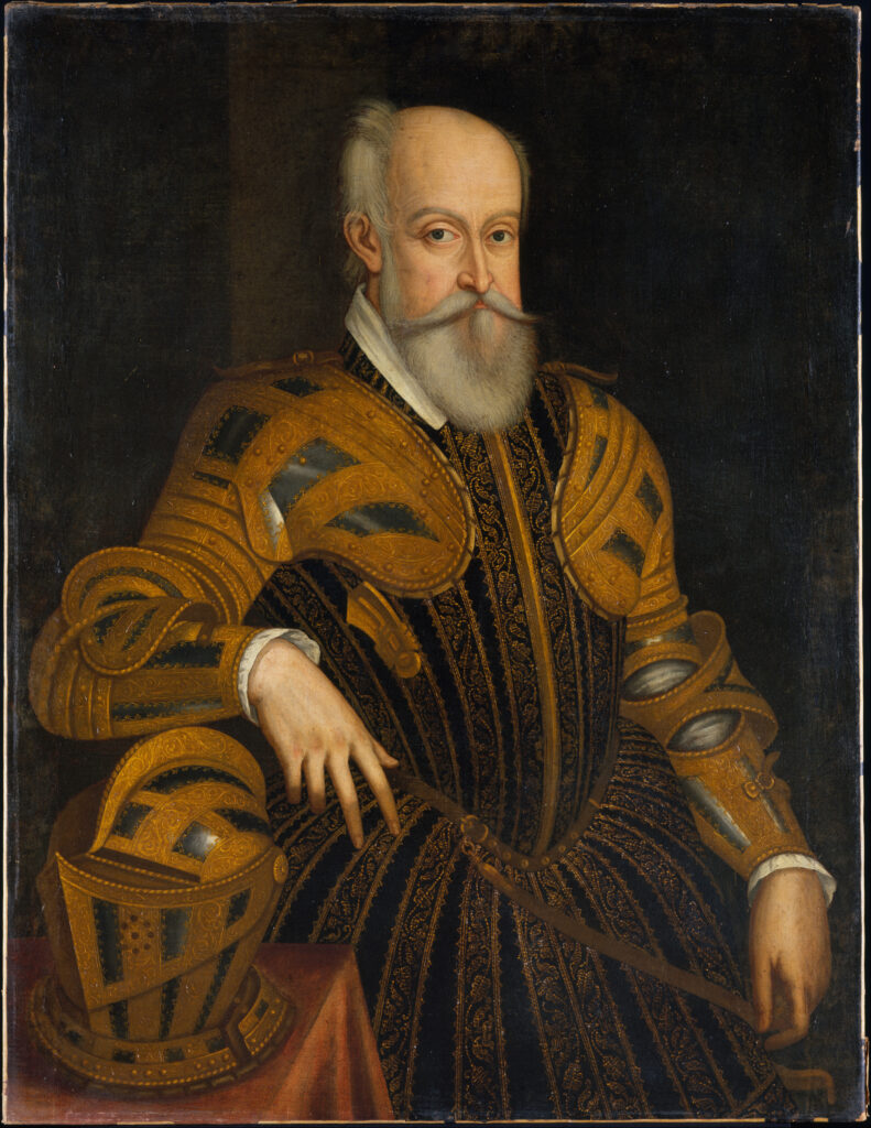Duke of Ferrara Alfonso II d'Este portrait painted in the late sixteenth century