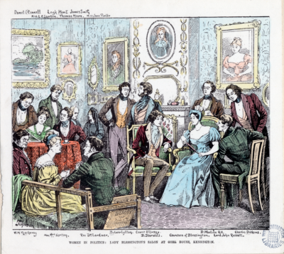 Maclise Lady Blessington London Salon